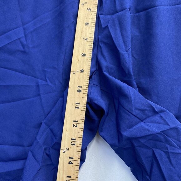 MAROAUT Zippered Side Pockets Athletic Running Lined Shorts Women XXL Blue New - Picture 4 of 14